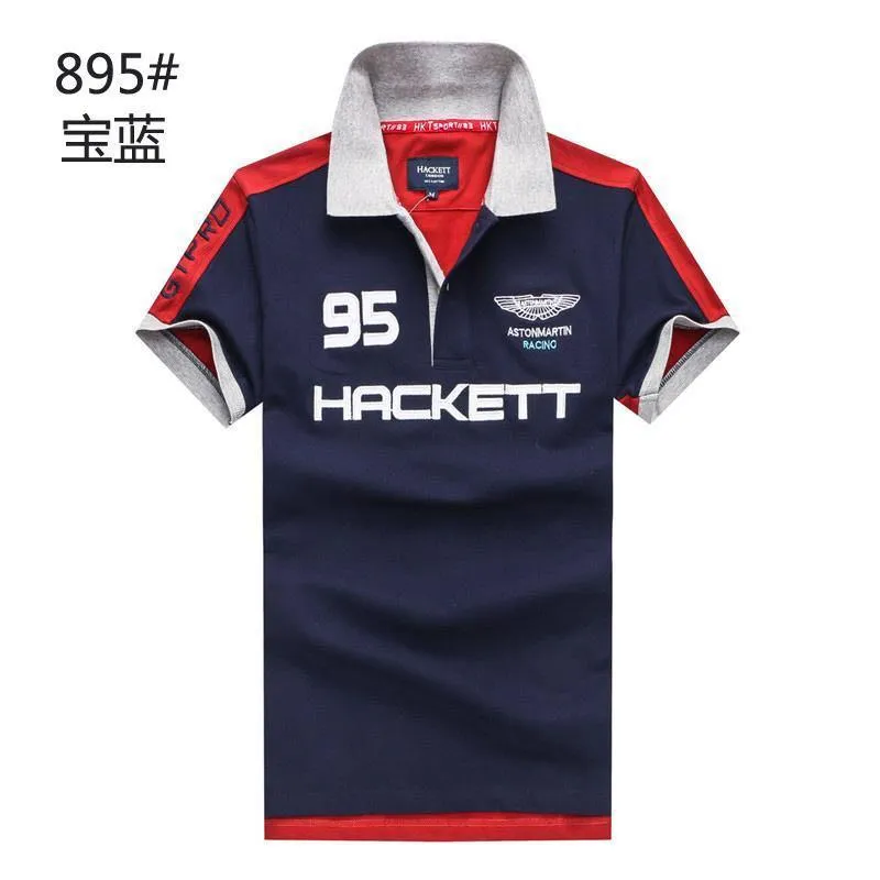 Aston Martin Racing 95 Hacket NavyBlue Polo Shirt