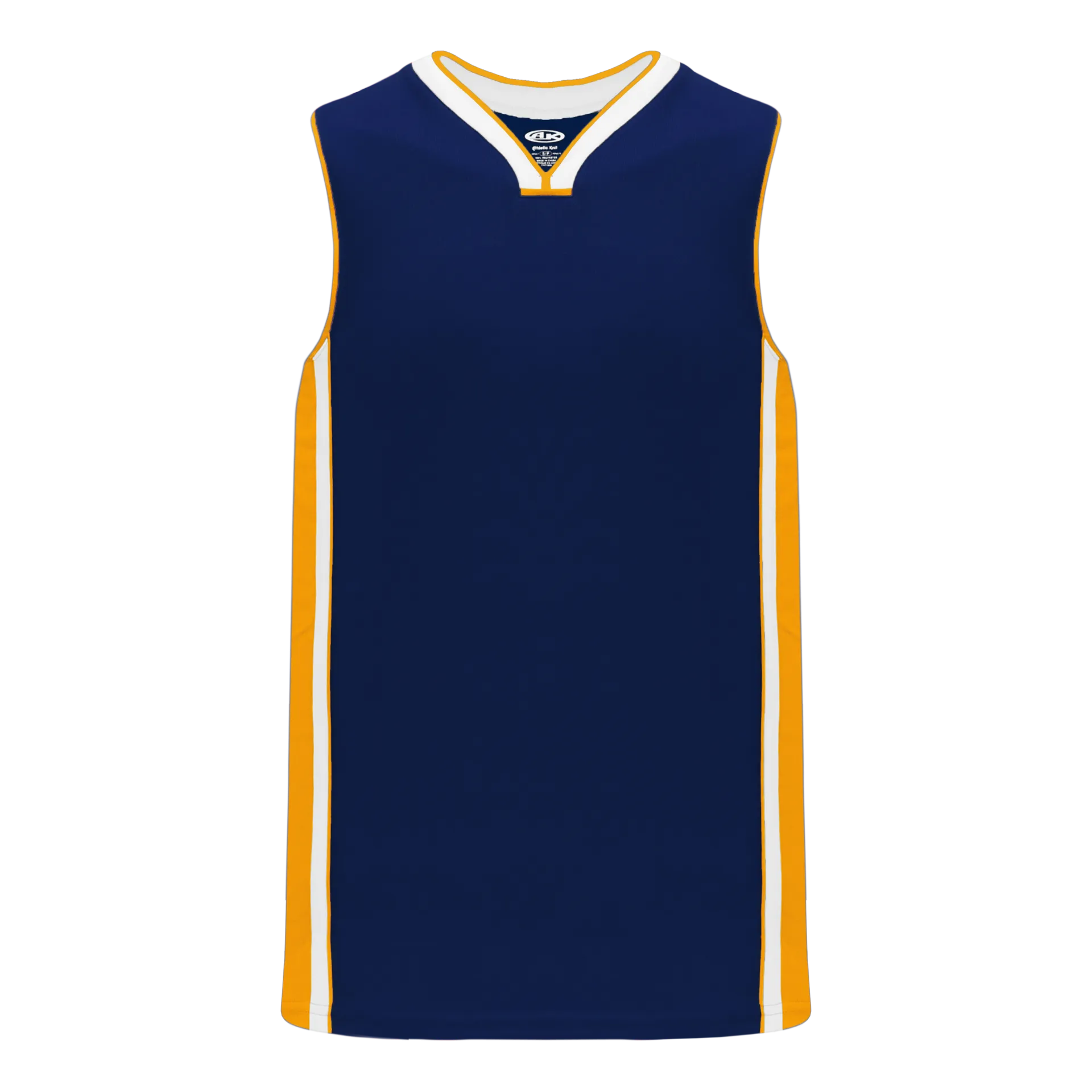 Athletic Knit (AK) B1715Y-460 Youth Indiana Pacers Navy Pro Basketball Jersey