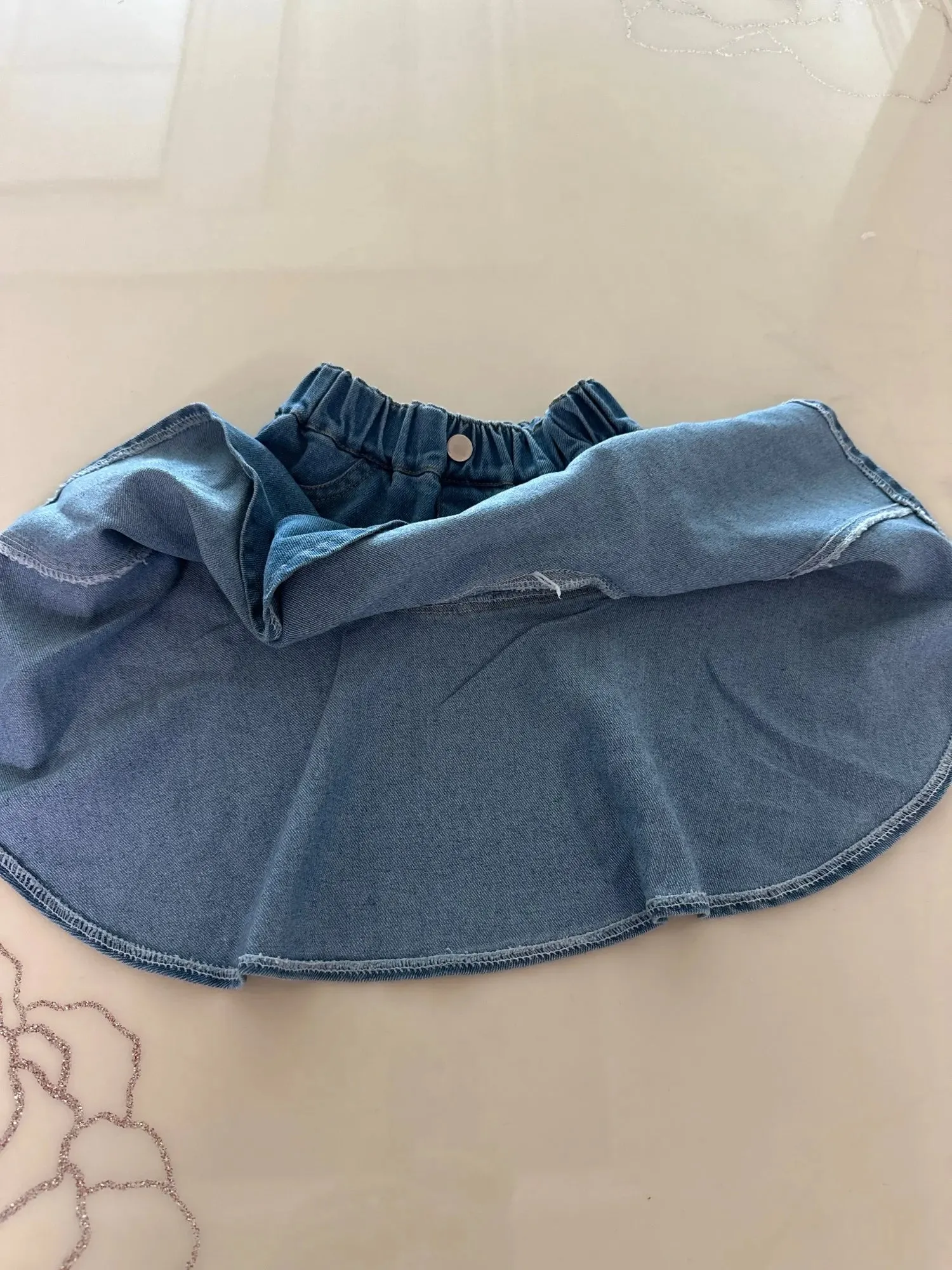 Children's Clothing Summer Baby Girl Outer Wear Denim Shorts New Thin Kids Cake Lace Skirt Pants Mini Skirts  Baby Clothing Girl
