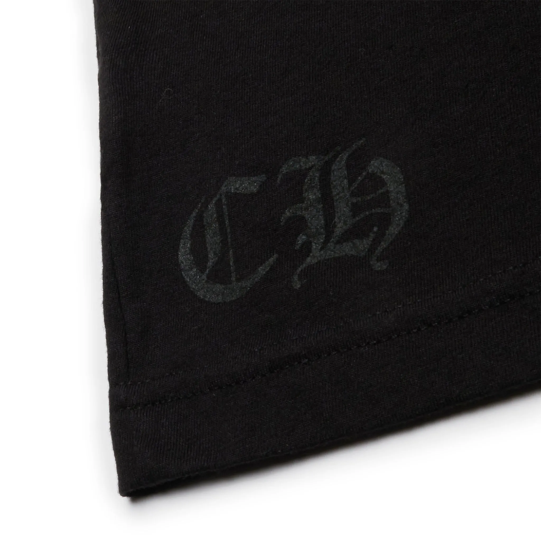 Black Chrome Hearts Horse Shoe Pocket Logo T-Shirt with Optimal Size and Fit