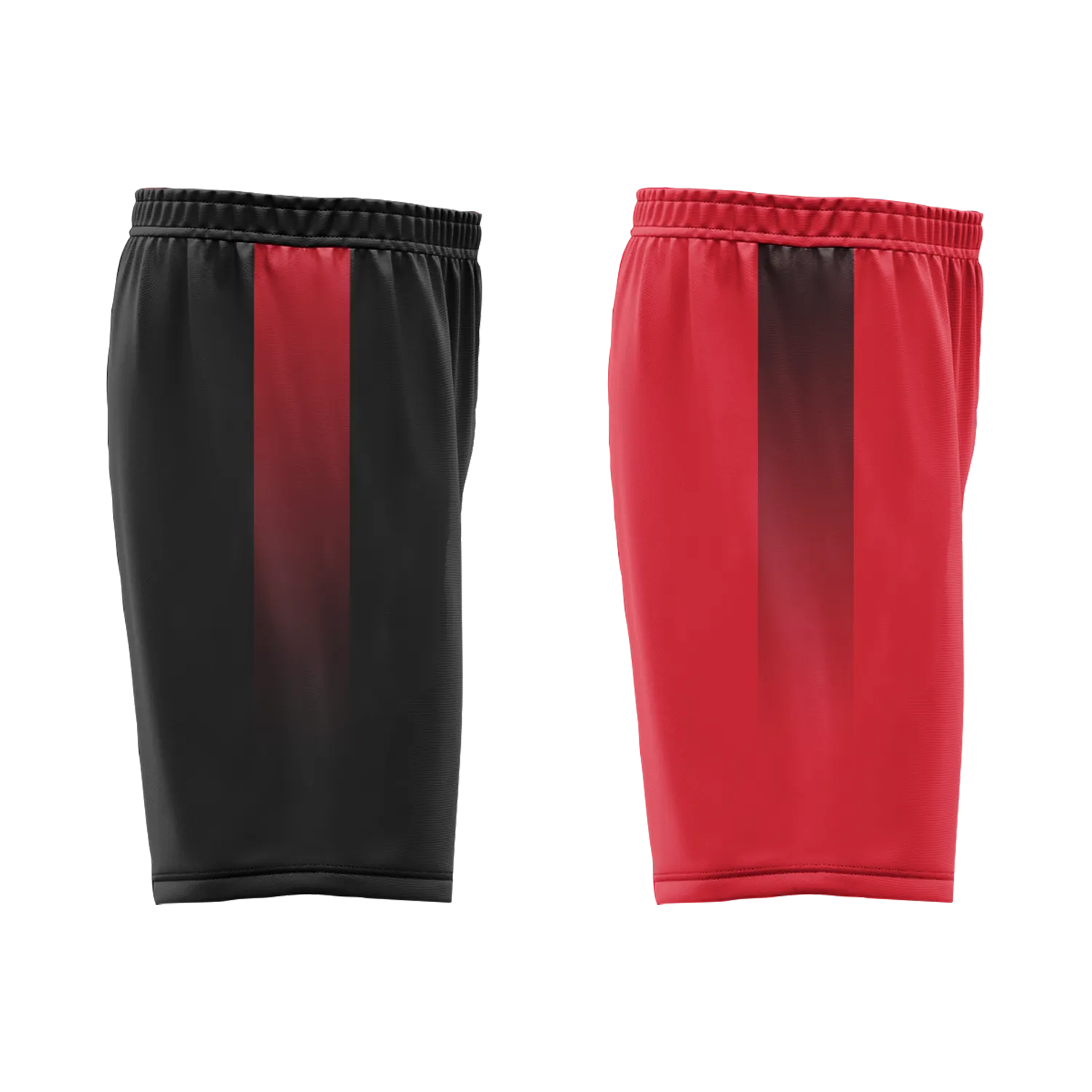 Custom Black Red Classic Style Reversible Basketball Uniform Personalized BBJR-D017018