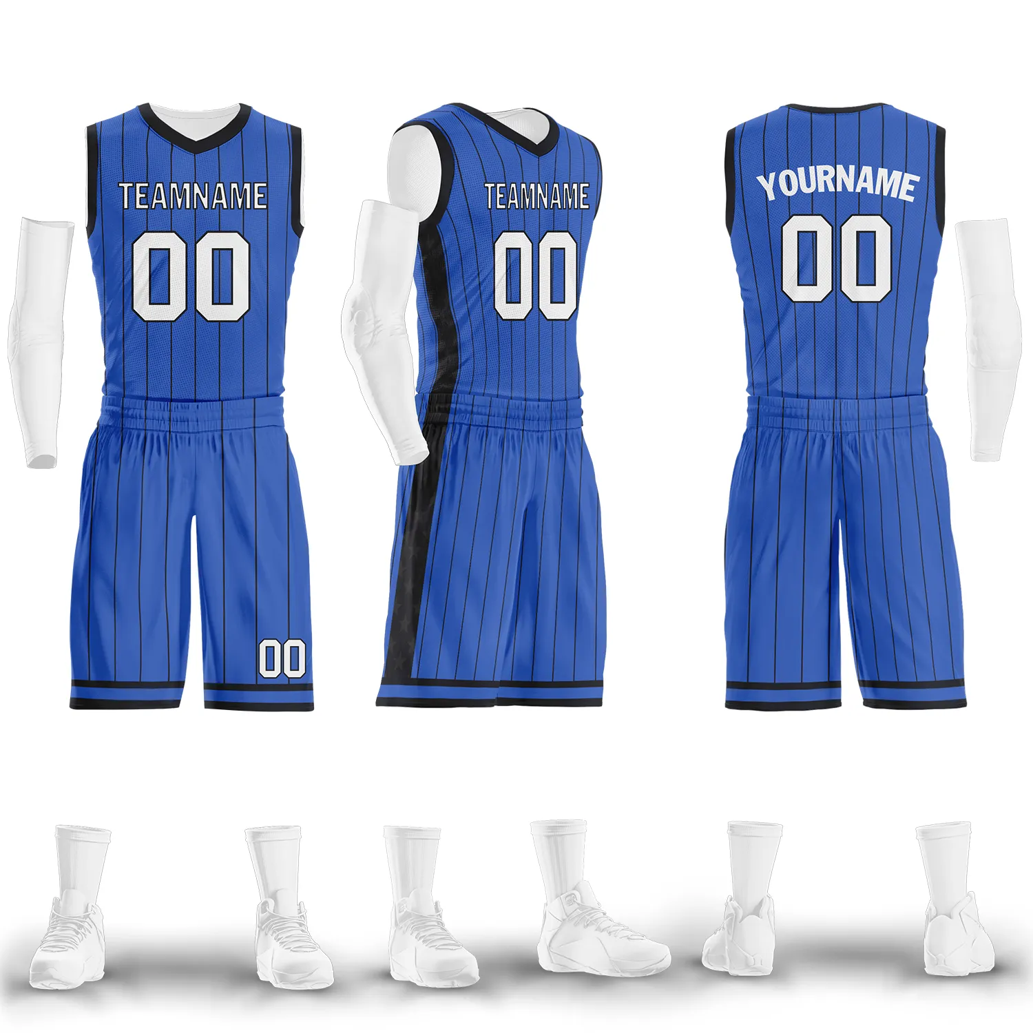 Custom Blue Classic Style Sports Uniform Basketball Jersey BBJ01-bd0a70ee