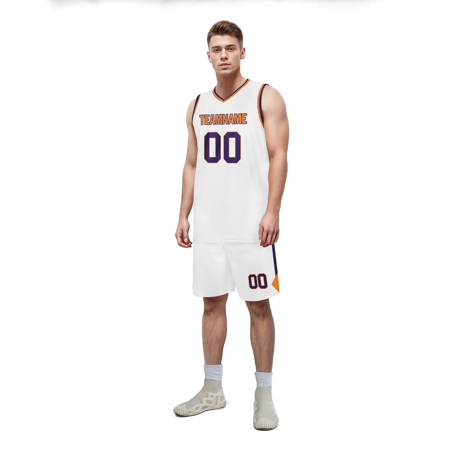 Custom White Classic Style Sports Uniform Basketball Jersey BBJ01-bd0a70e7