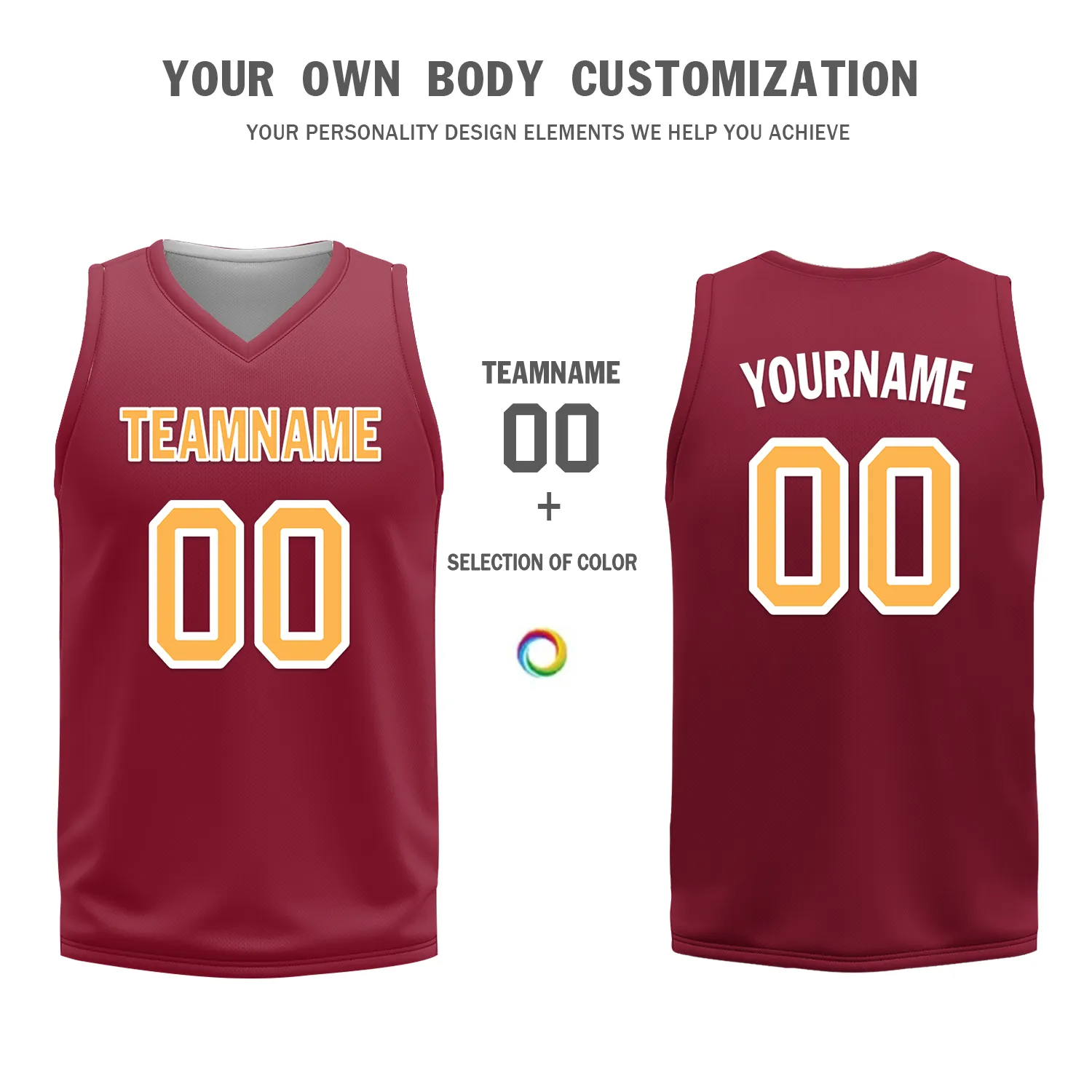Custom White Red Classic Style Reversible Basketball Uniform Personalized BBJR-D017012