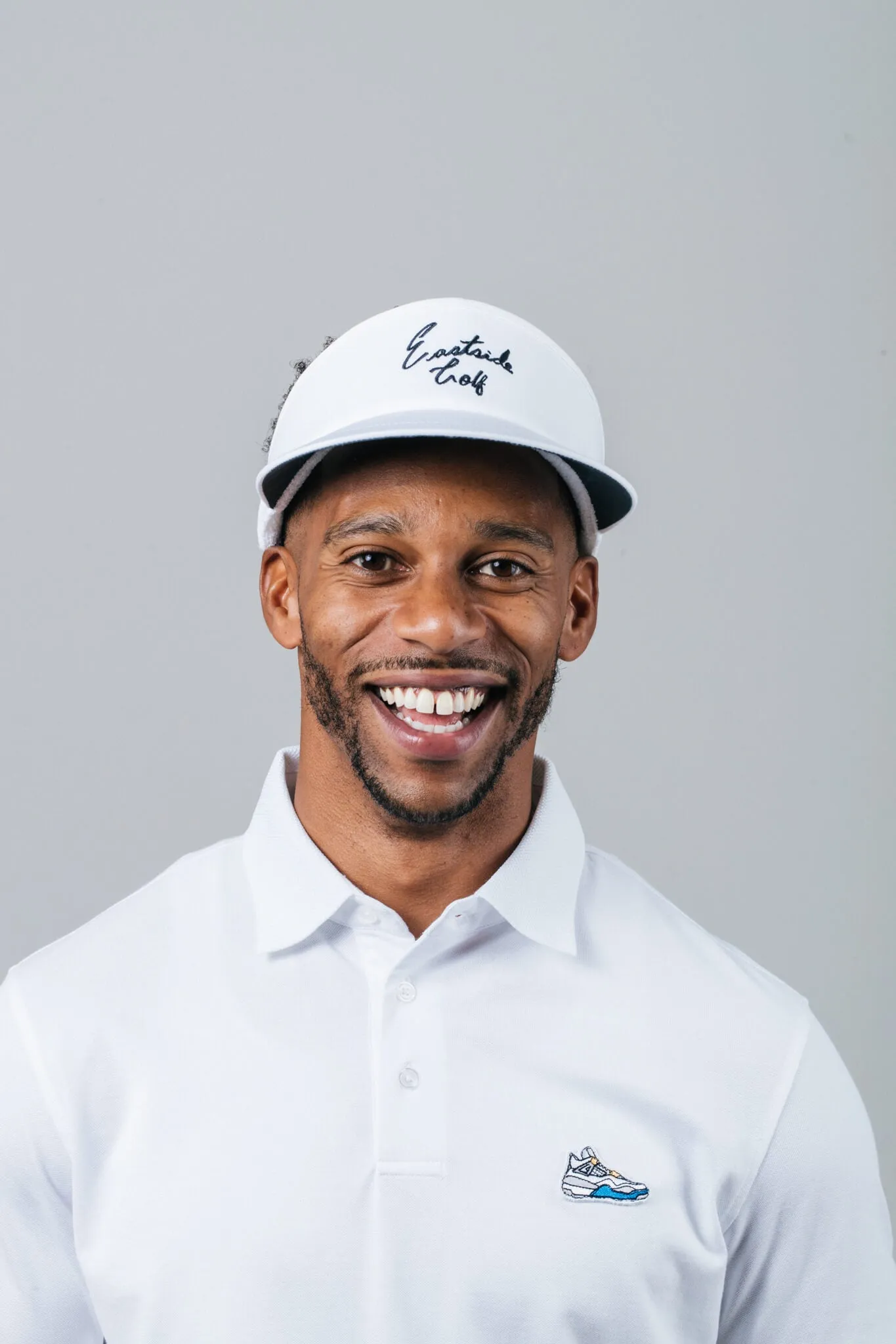 Eastside Golf Men's Air Jordan IV Polo White