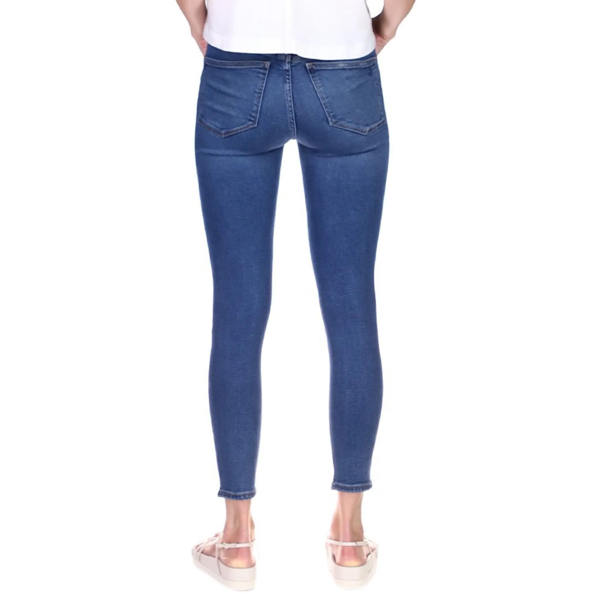 Florence Mid Rise Instasculpt Skinny - Blue Bell.