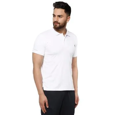 Kronos DRI-FIT Polo T-shirt | Men's | Pearl White | KIBI Sports