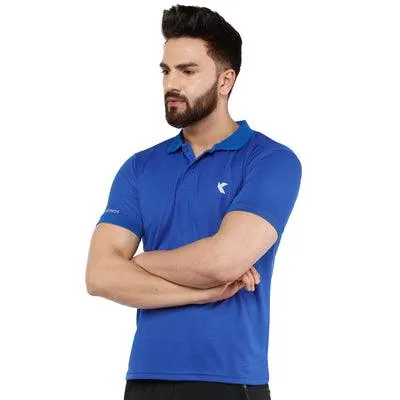 Kronos DRI-FIT Polo T-shirt | Men's | Royal Blue | KIBI Sports