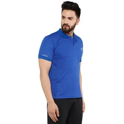 Kronos DRI-FIT Polo T-shirt | Men's | Royal Blue | KIBI Sports