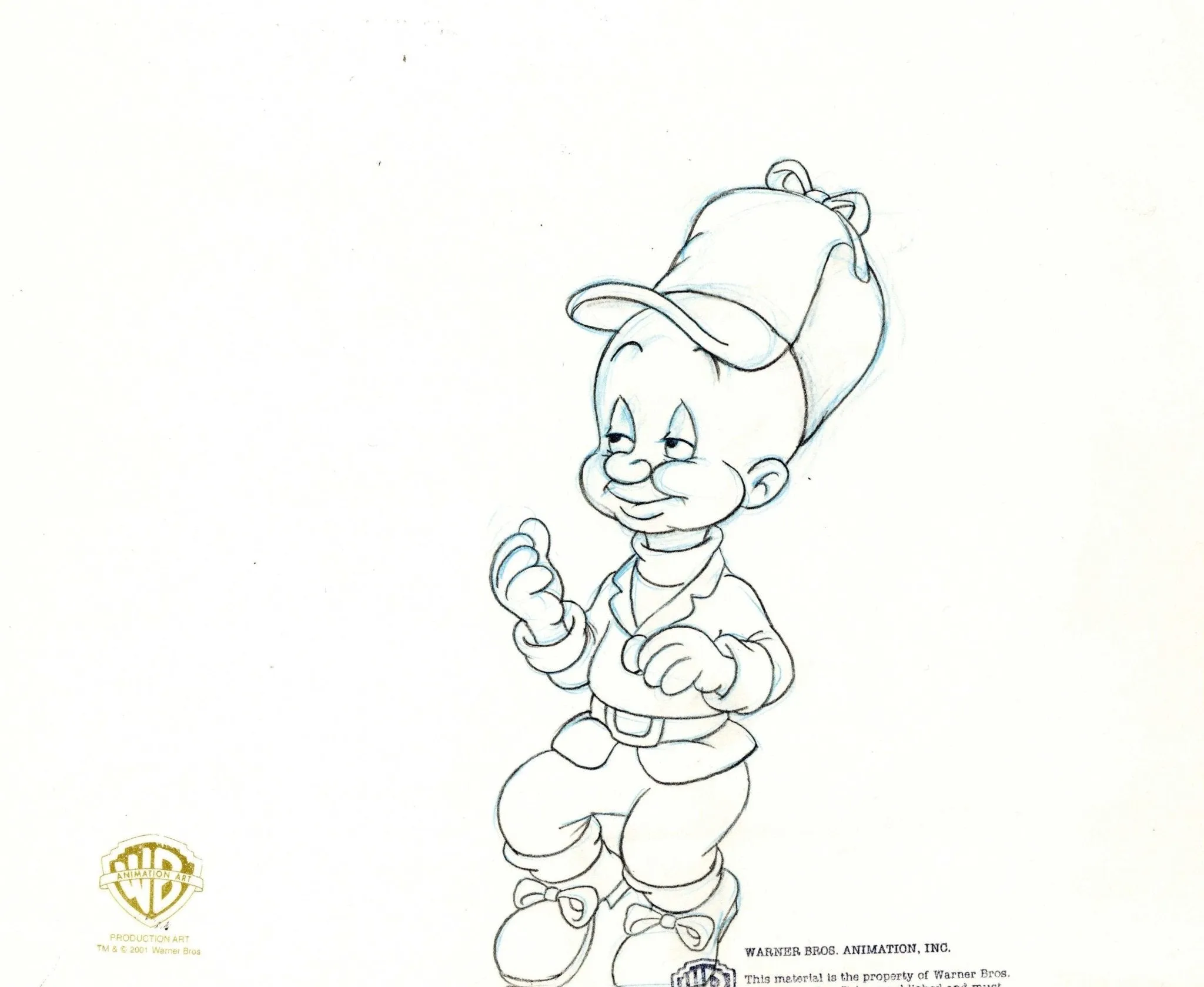 Looney Tunes Original Production Drawing: Elmer Fudd