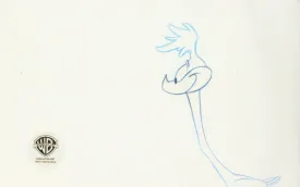 Looney Tunes Original Production Drawing:  Road Runner