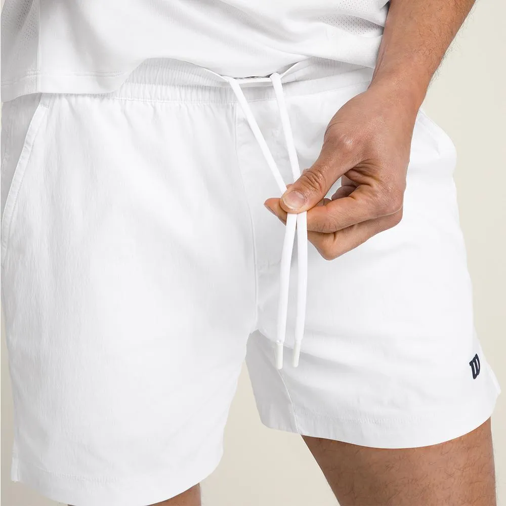 Wilson Men's Volley 6" Short - Bright White